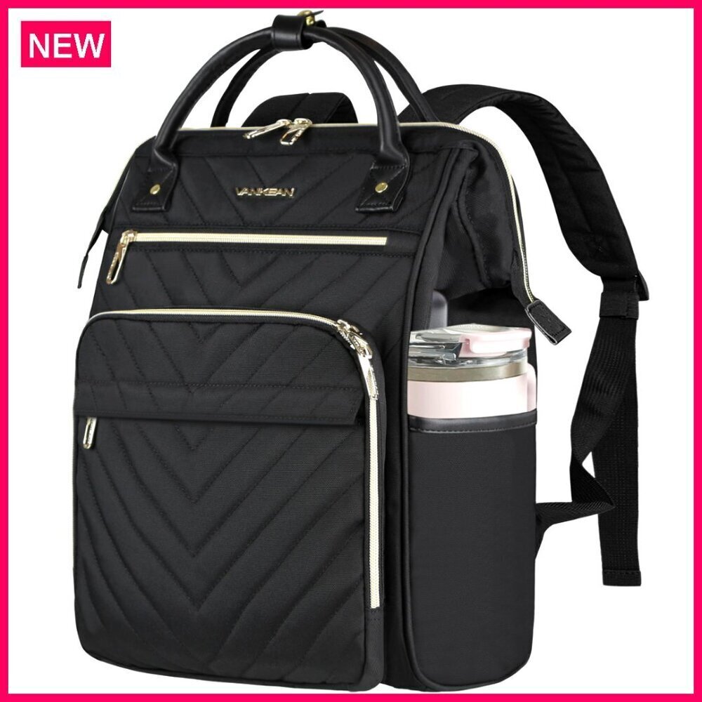 17 Inch Laptop Backpack Large Capacity Waterproof USB Port RFID Pockets